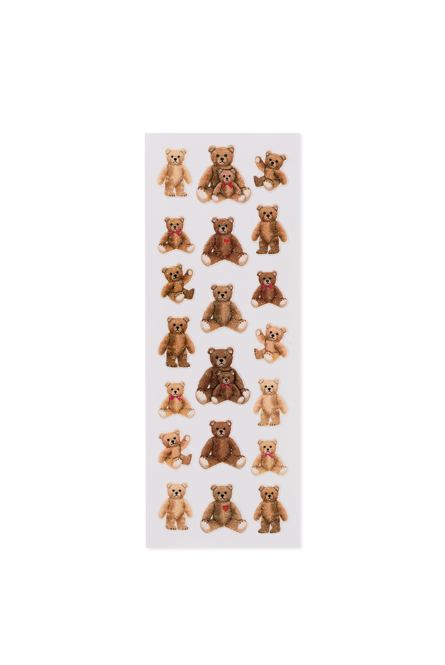스파클 스티커 Spaklies Teddy Bears
