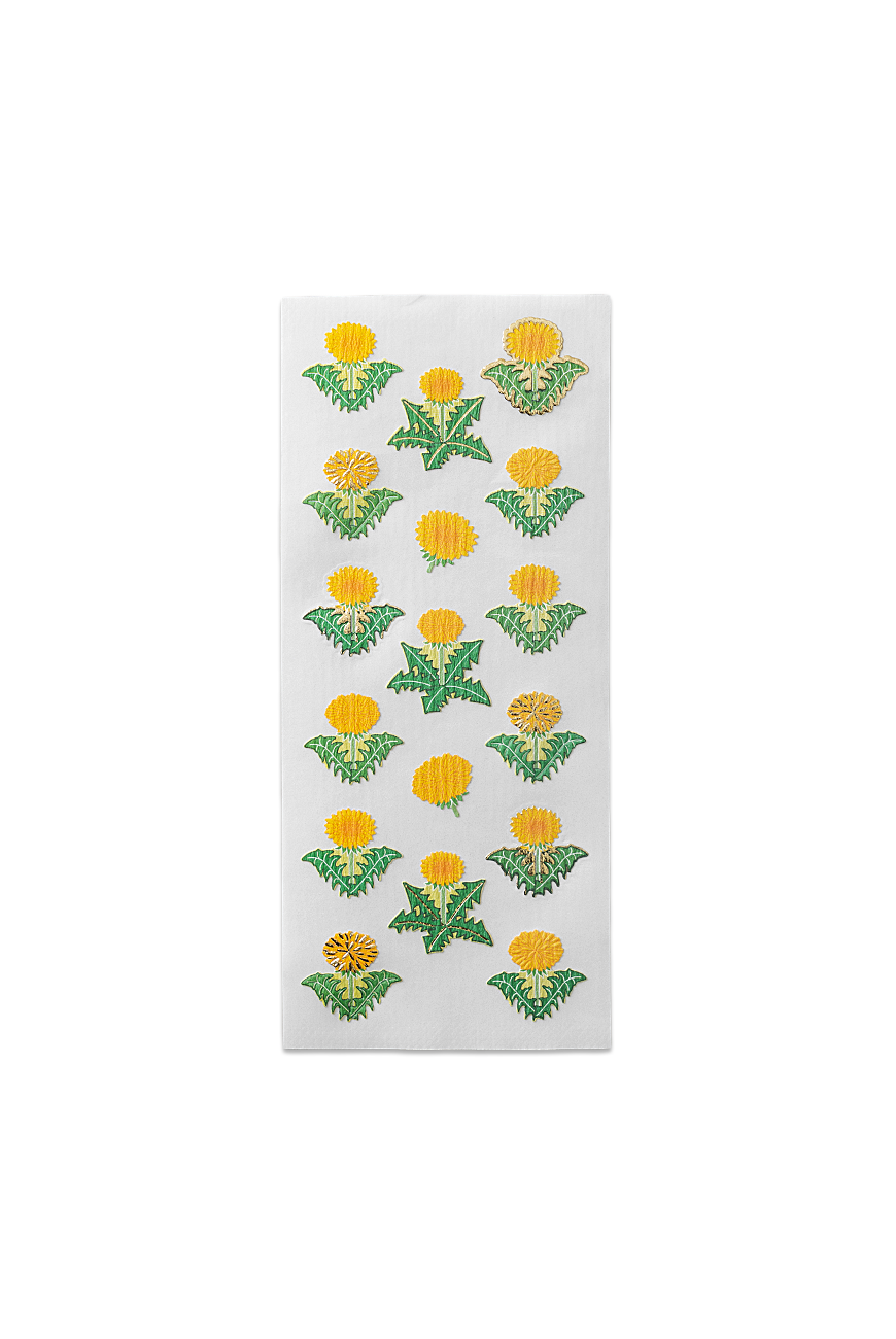 종이 스티커 Paper Sticker - Dandelion 3line