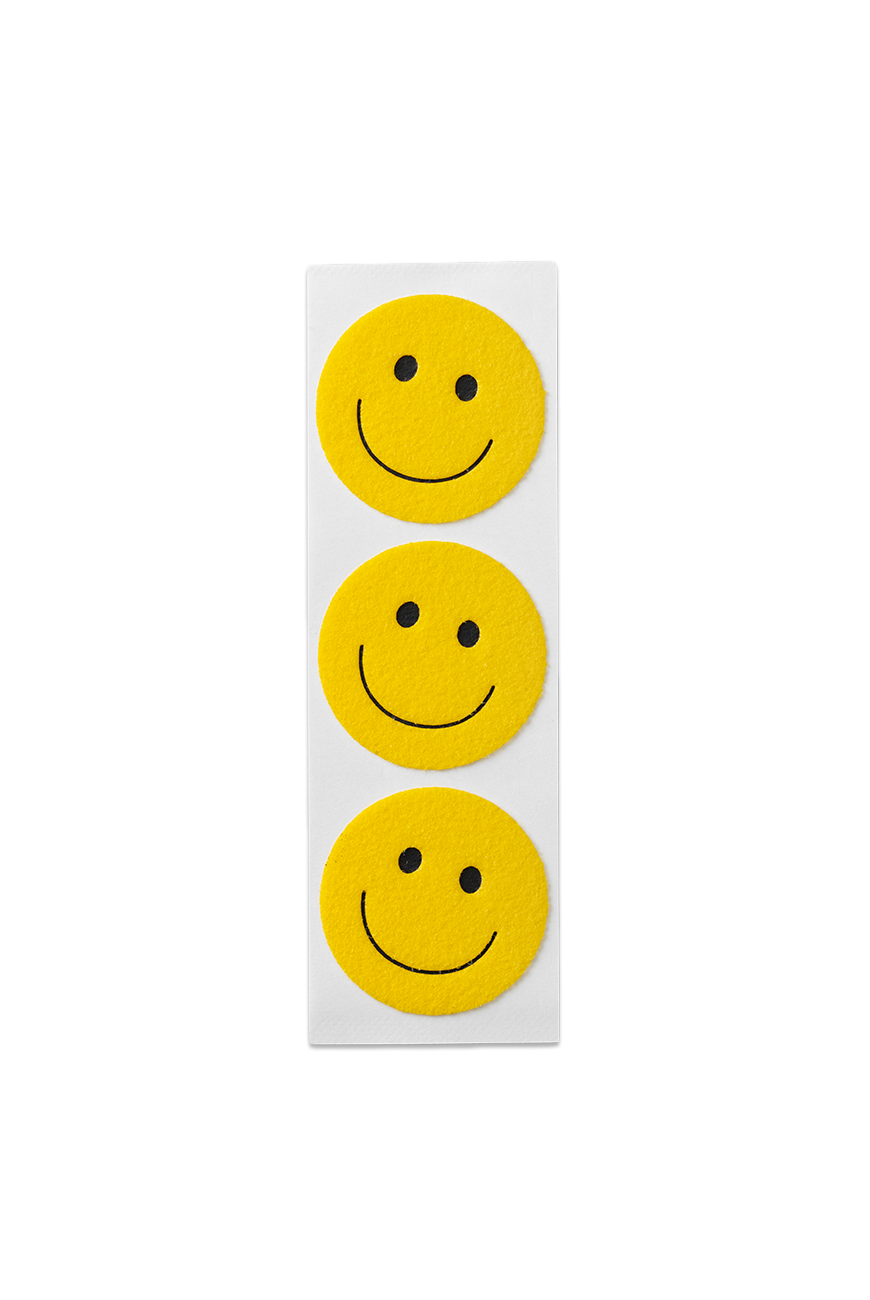 펠트 스티커 Felt Sticker - Medium Smile