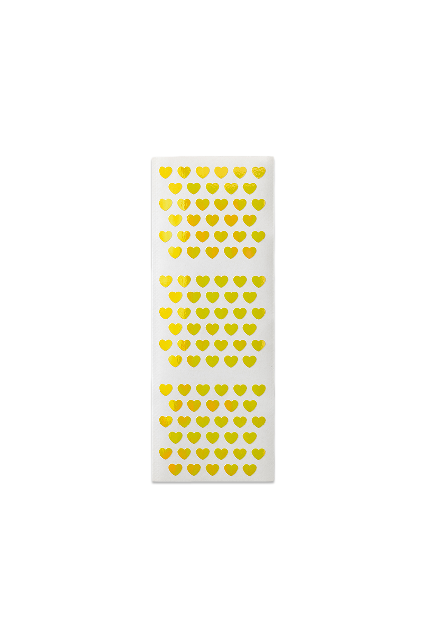 오로라 스티커 Aurora Sticker - Yellow Heart