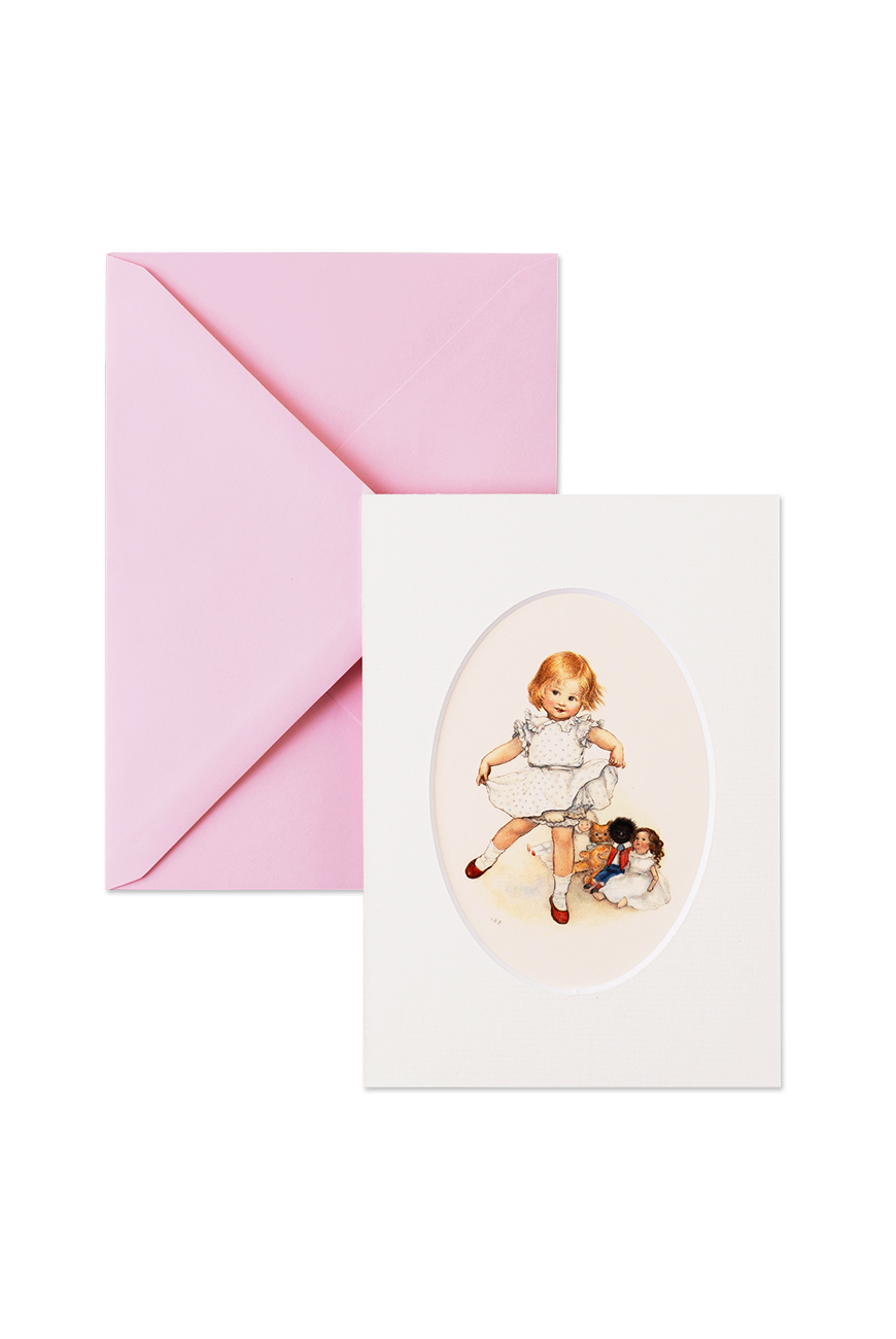 Passepartout Card - Pink Envelope