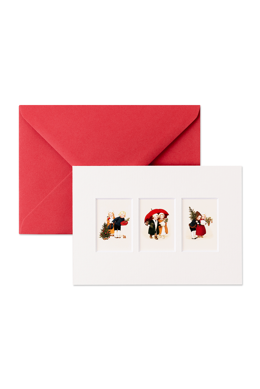 Passepartout Card - Red Envelope