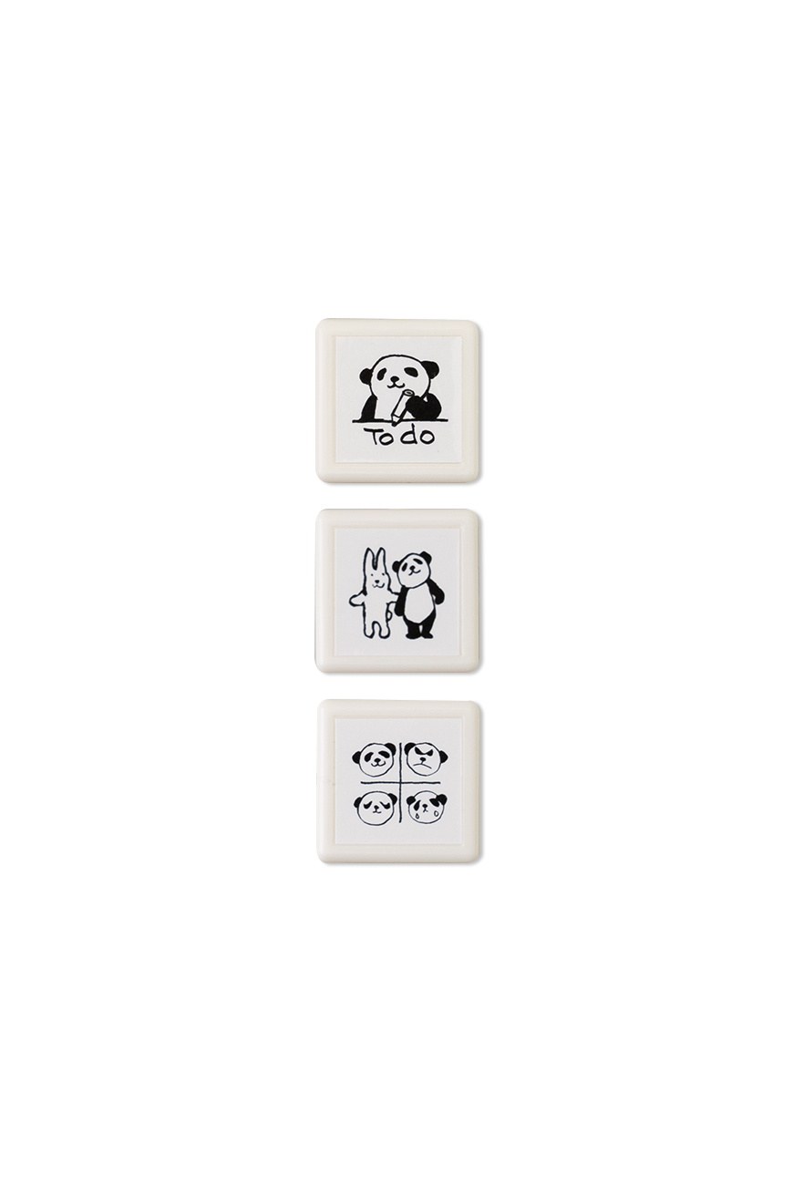 판다 스탬프 Panda Stamp - Black